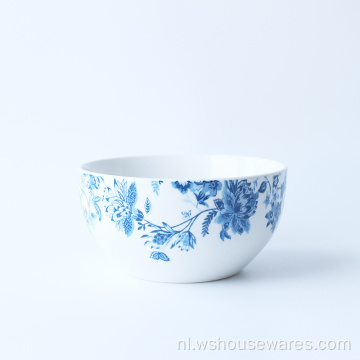 6.25`` Pad Printing Cereal Bowl voor hotel